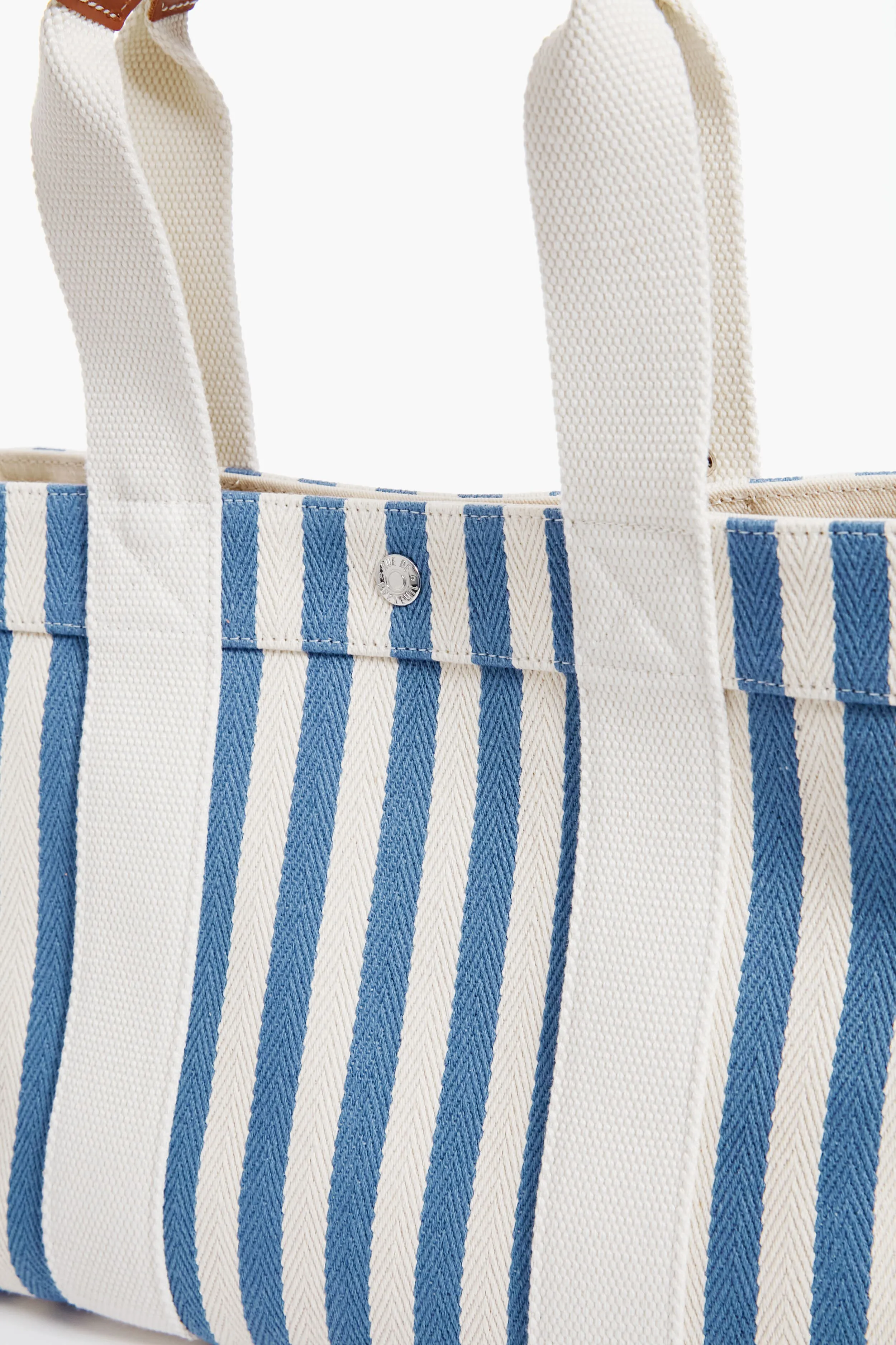 Blue and Black Parcours M Palais Royal Tote