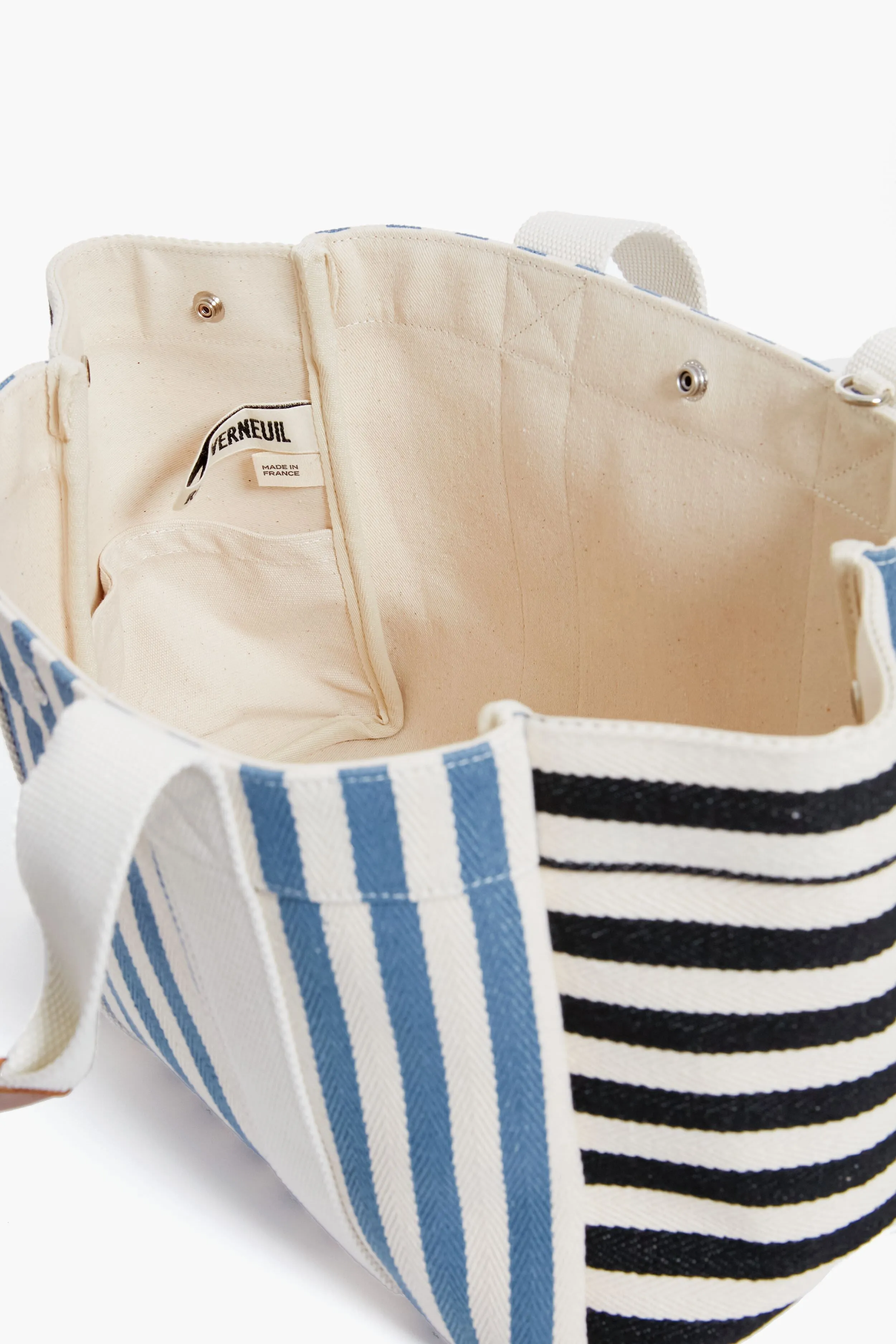 Blue and Black Parcours M Palais Royal Tote