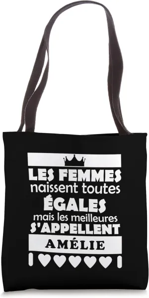 les femmes nait tous gales les mieux AMLIE Tote Bag