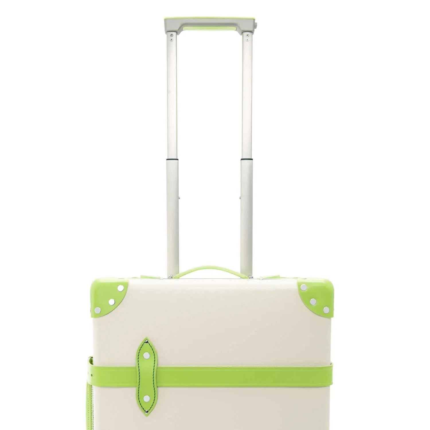 Pop Colour · Carry-On - 4 Wheels | Ivory/Parrot Green/Chrome
