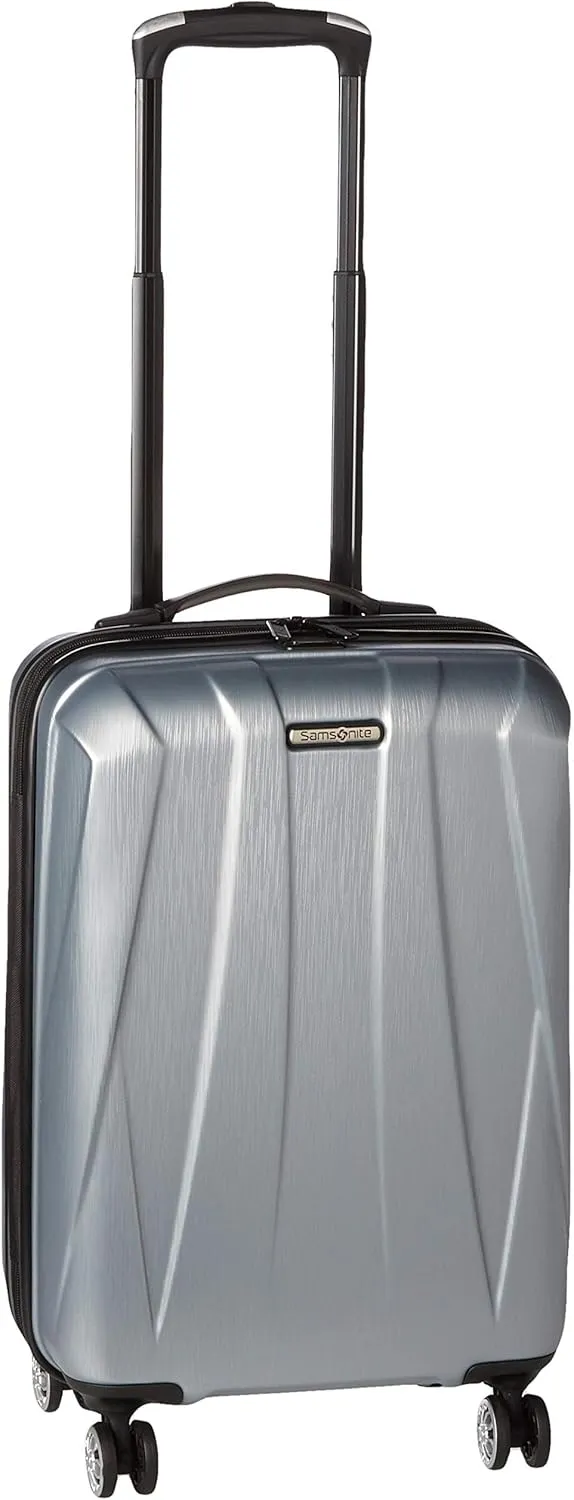 Samsonite Centric 2 Hardside Expandable Luggage with Spinner Wheels, Silver, Carry-On 20-Inch