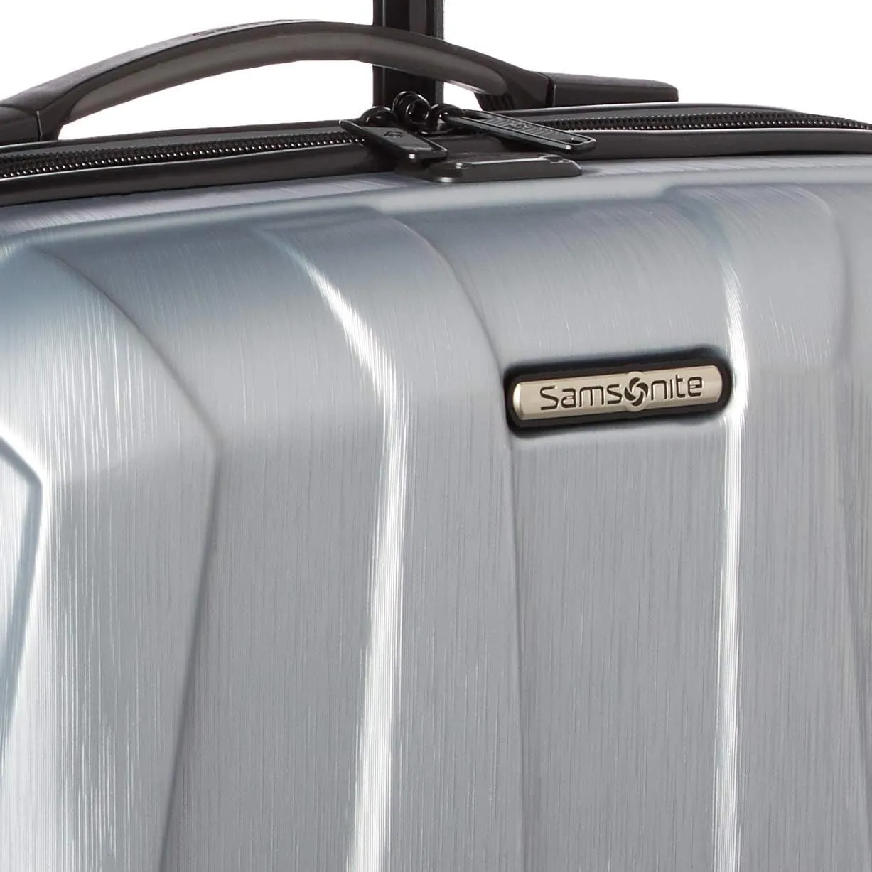 Samsonite Centric 2 Hardside Expandable Luggage with Spinner Wheels, Silver, Carry-On 20-Inch