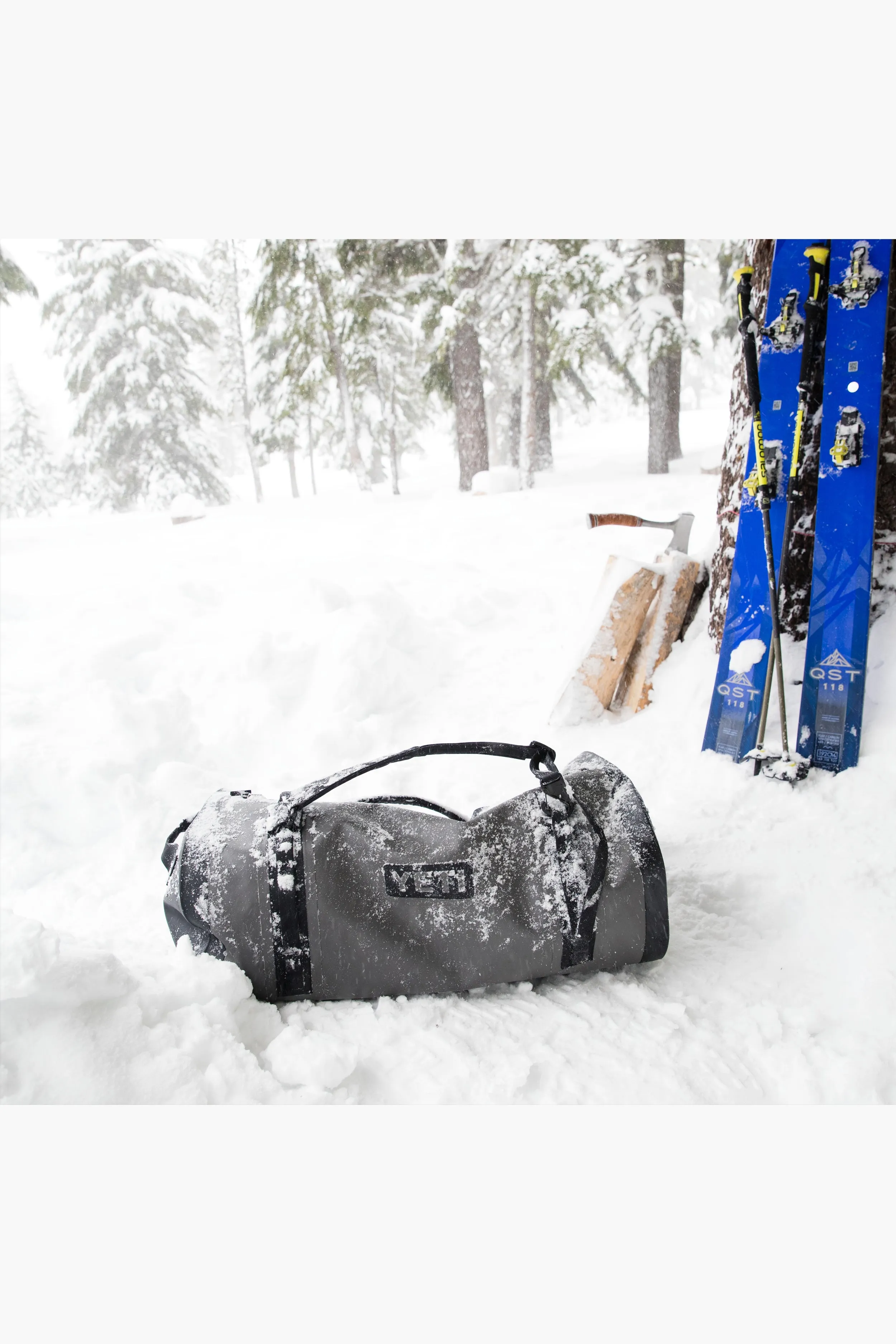 Storm Gray Panga Submersible Duffel 75