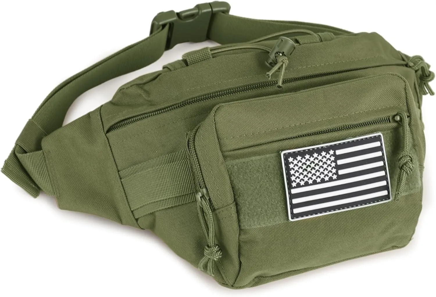 Tactical Waist Pack for Men, Concealed Carry Fanny Bag for Hunting, Trekking, Fishing, EDC, and Outdoor Gear (Army Green)