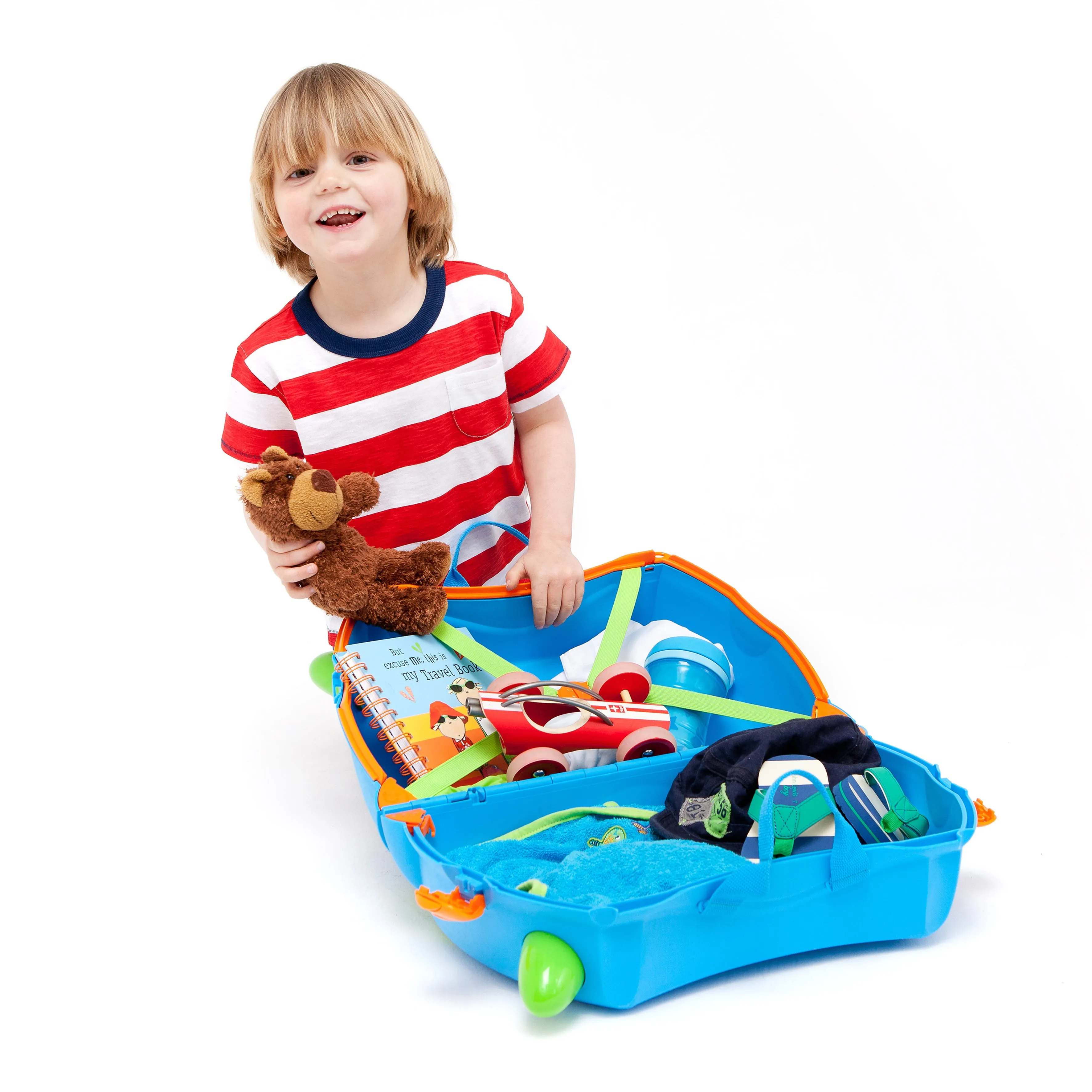 Trunki - Terrance, Children’s Ride-On Suitcase & Kid's Hand Luggage