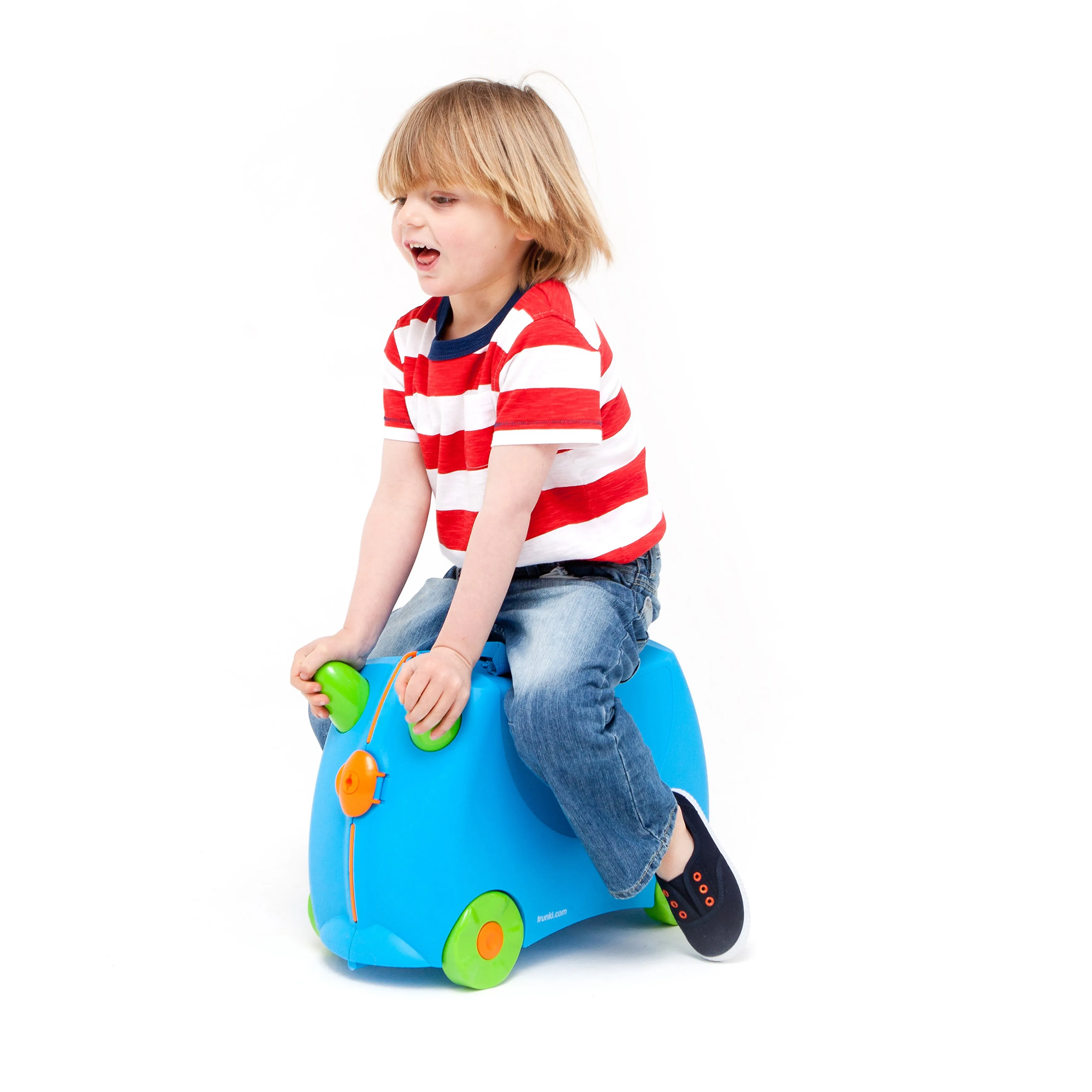 Trunki - Terrance, Children’s Ride-On Suitcase & Kid's Hand Luggage