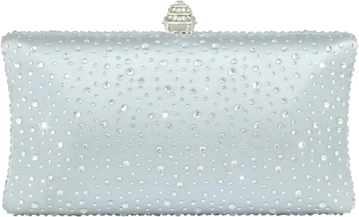 Women Handbags Rhinestone Party Prom Wedding Bride Evening Bags Crystal Party Clutch Purse