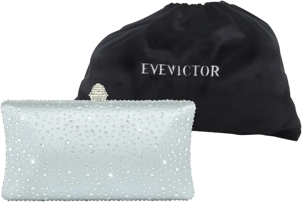 Women Handbags Rhinestone Party Prom Wedding Bride Evening Bags Crystal Party Clutch Purse