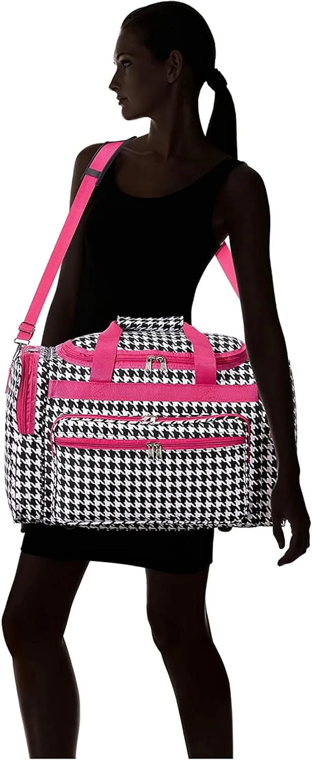 World Traveler Wildlife 22-inch Carry-on Duffle Bag with Adjustable Shoulder Strap